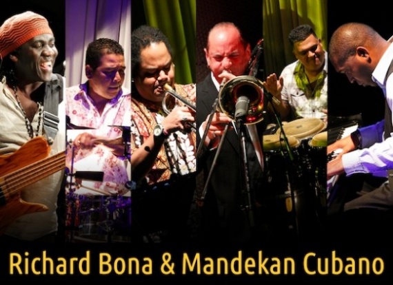 Richard Bona и Mandekan Cubano на джазовом фестивале в французском Вьенне
